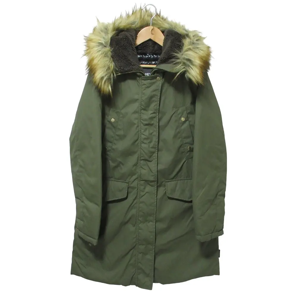 DUVETICA デュベティカ GWENDOLEN フーデッド ダウンコート モッズコート サイズ40 カーキ
