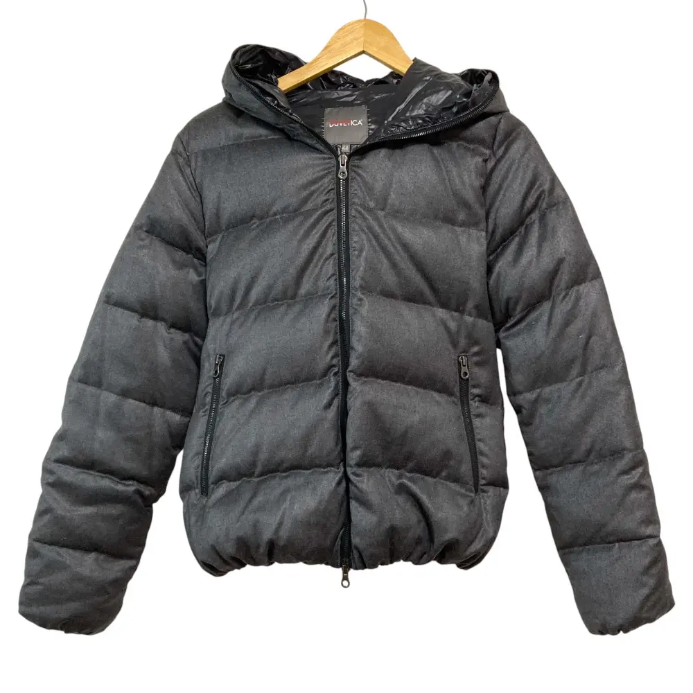 DUVETICA デュベティカ THIADUE フーデッドダウンジャケット サイズ44 グレー