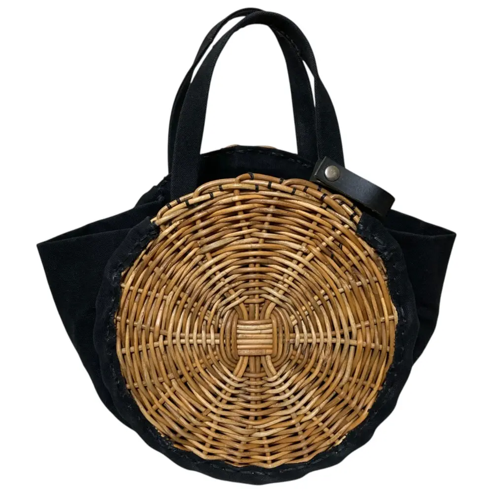 eb.a.gos エバゴス 20周年 レザーワンハンドル かごバッグ