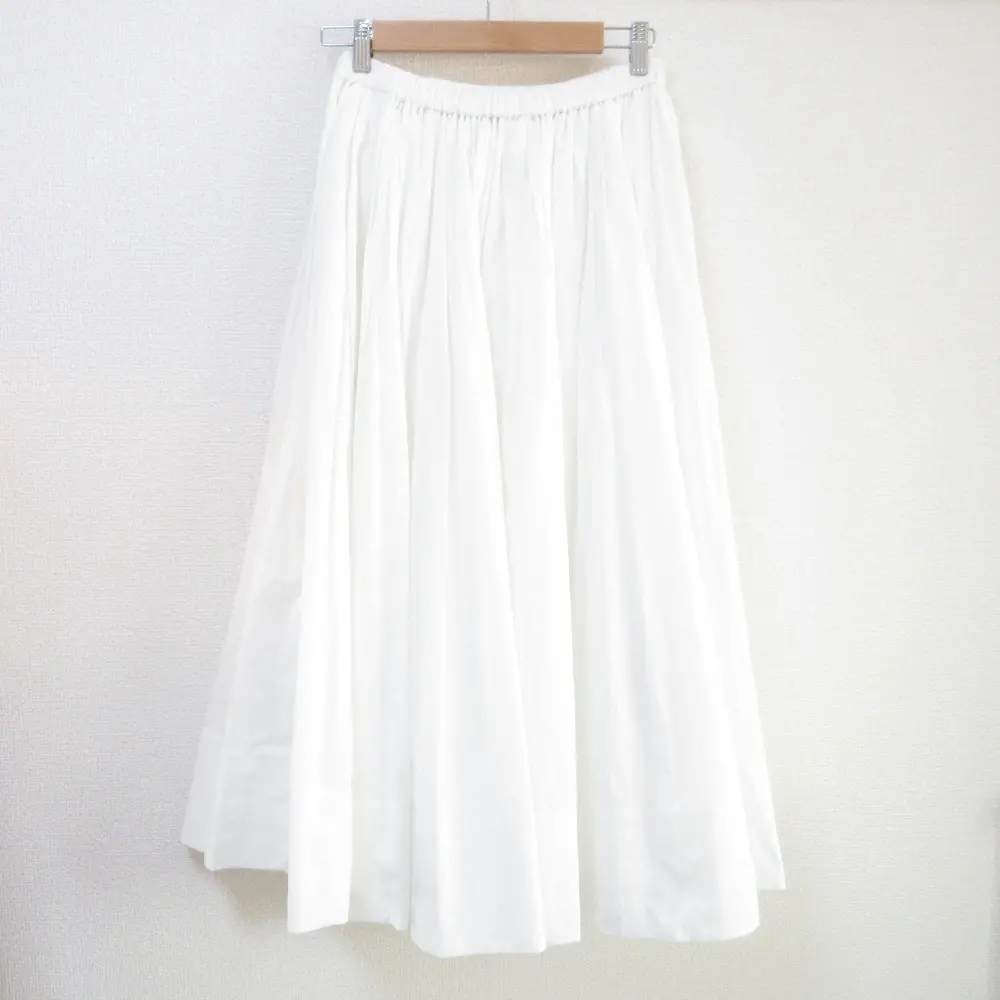 22SS ebure エブール リネンブレンド ロング マキシ丈 イージー