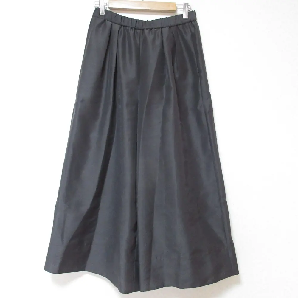 24AW ebure エブール フラッフィーオーガンジーパンツ イージーウエスト ワイドパンツ 36 グレーの買取実績【2024年11月買取】