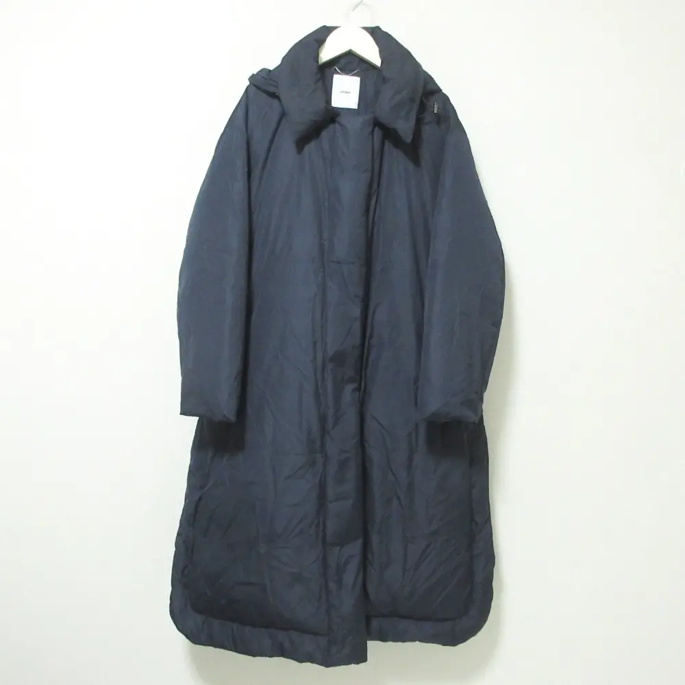 22AW ebure エブール 2WAY フーディー ステンカラー ダウンコート 3610200141 36 ネイビーの買取実績【2025年3月買取】