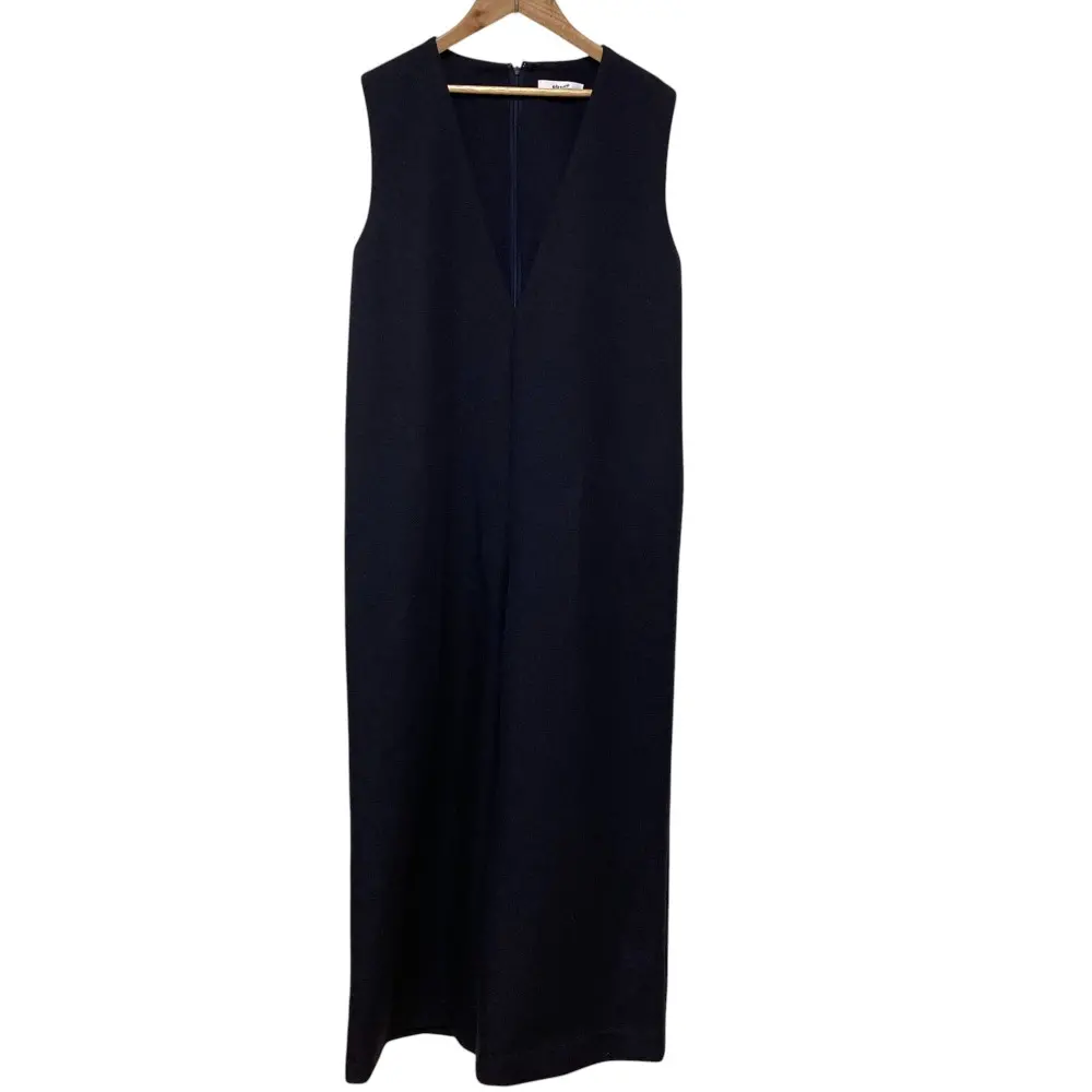 ebure エブール ダブルクロスオールインワン サイズ36 ネイビー 