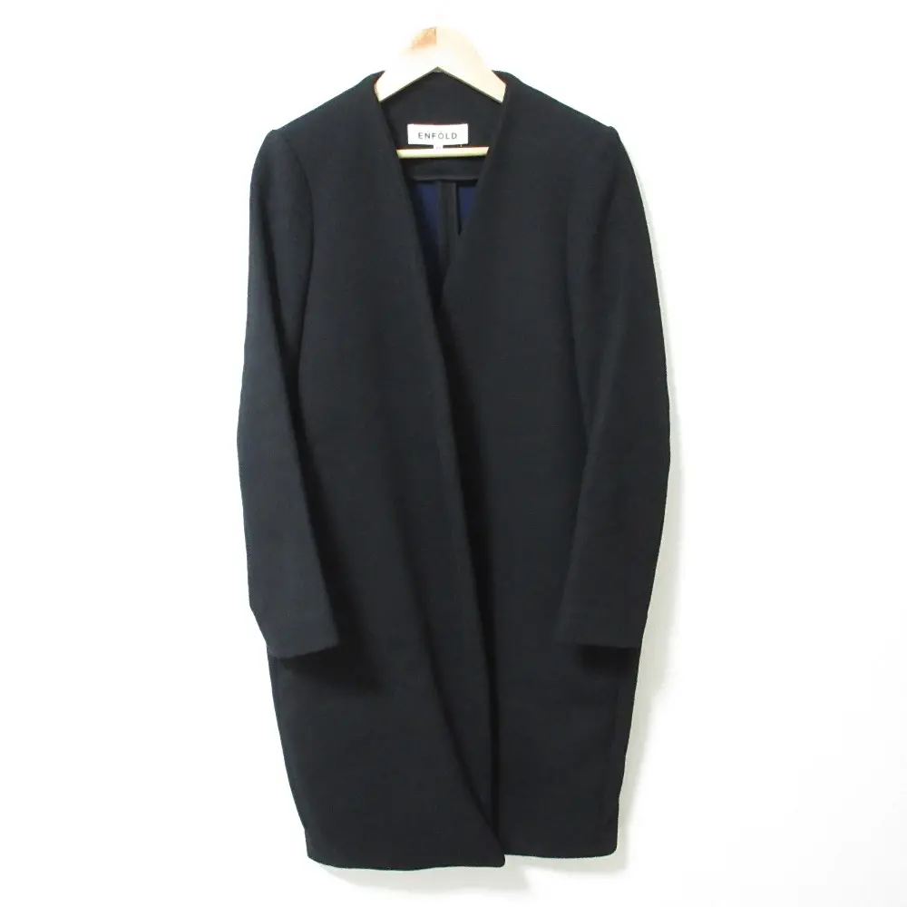 【人気カラー】ENFOLD ソフトリバーオープンカラーコート　エンフォルド ENFOLD ソフトリバーオープンカラーコート （エンフォルド） ENFOLD