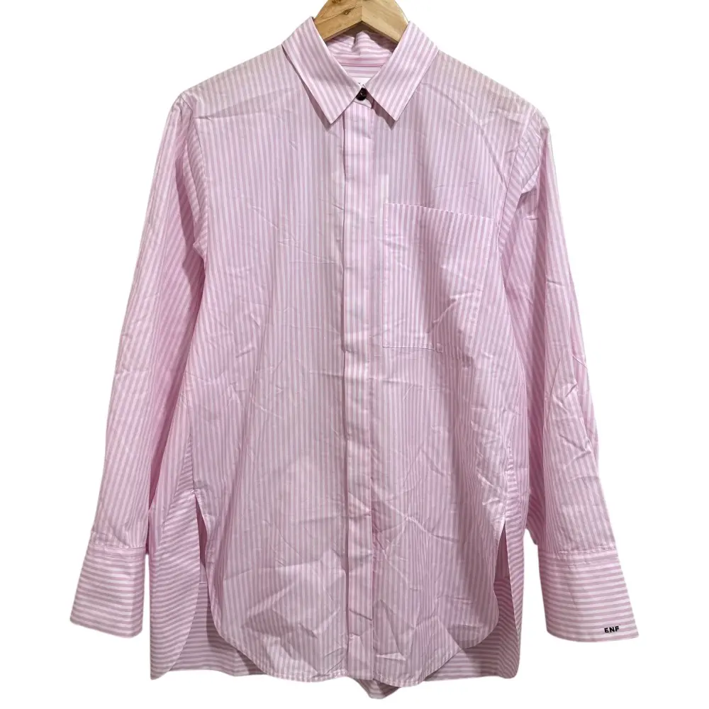 ENFÖLD エンフォルド 長袖バンドカラーシャツ 22AW ENFOLD エンフォルド 長袖 バンドカラー シャツ ブラウス 38