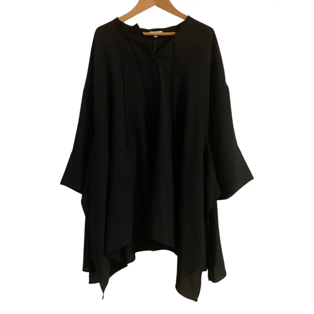 ENFOLD エンフォルド ダブルクロス プルオーバー ニットスリーブ V