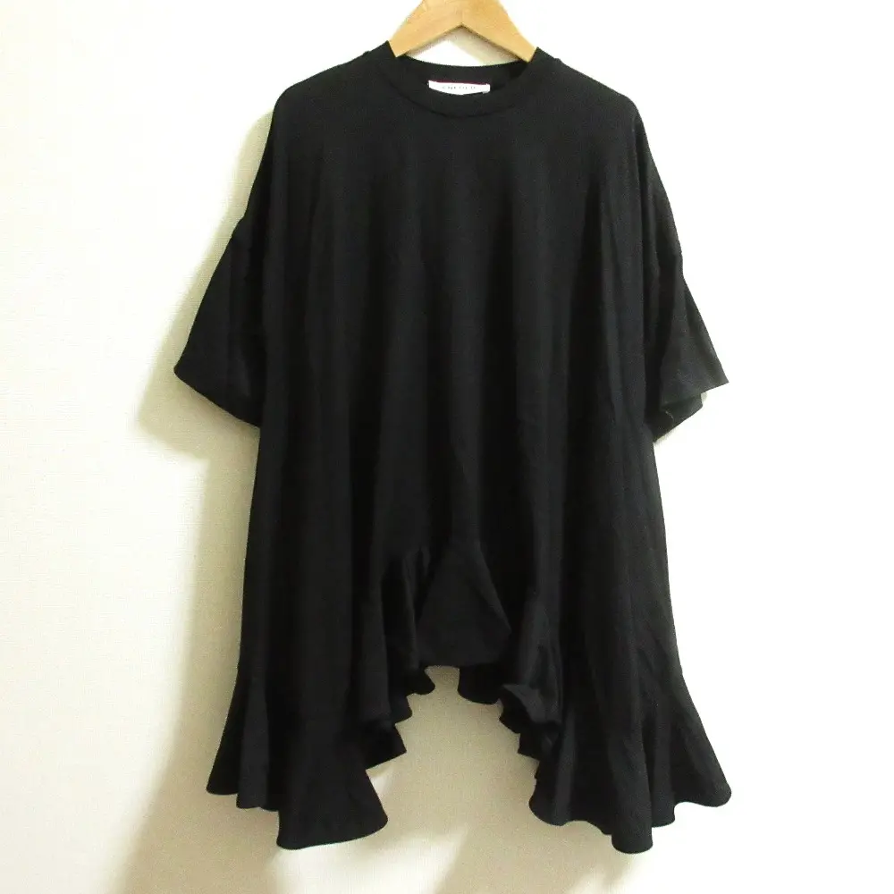 23SS ENFOLD エンフォルド RANDOM FLARE T-SHIRT フリル Tシャツ