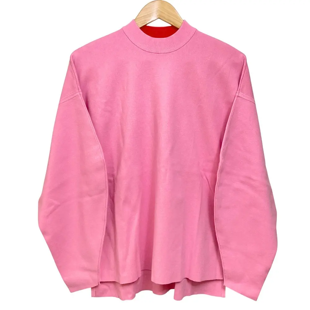 24AW ENFOLD エンフォルド BOX KNIT PULLOVER ボックスニットプルオーバー 300HS170-0630 サイズ38 ピンクの買取実績【2025年10月買取】