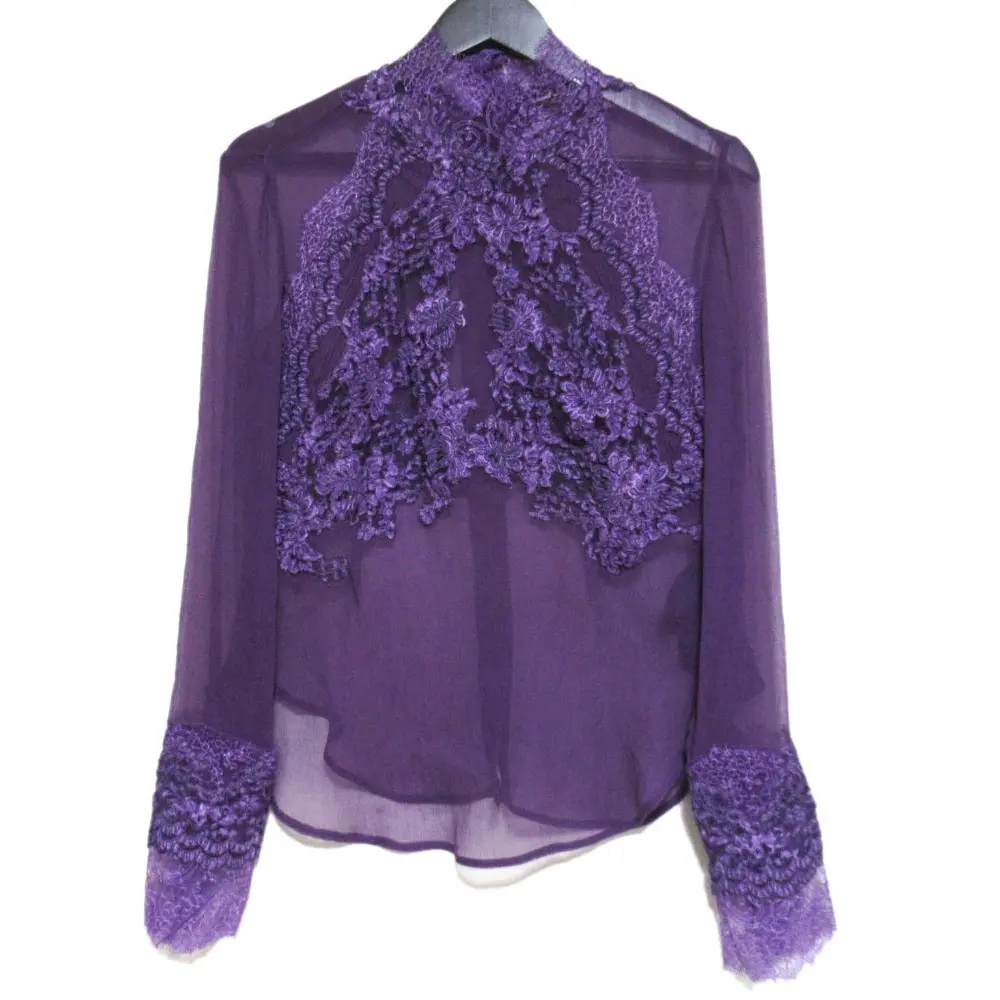 ERMANNO SCERVINO エルマノシェルビーノ ハイネック 長袖 レース