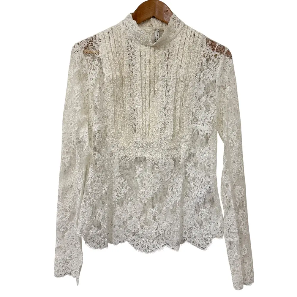 ERMANNO SCERVINO エルマノシェルビーノ ハイネック 長袖 レース