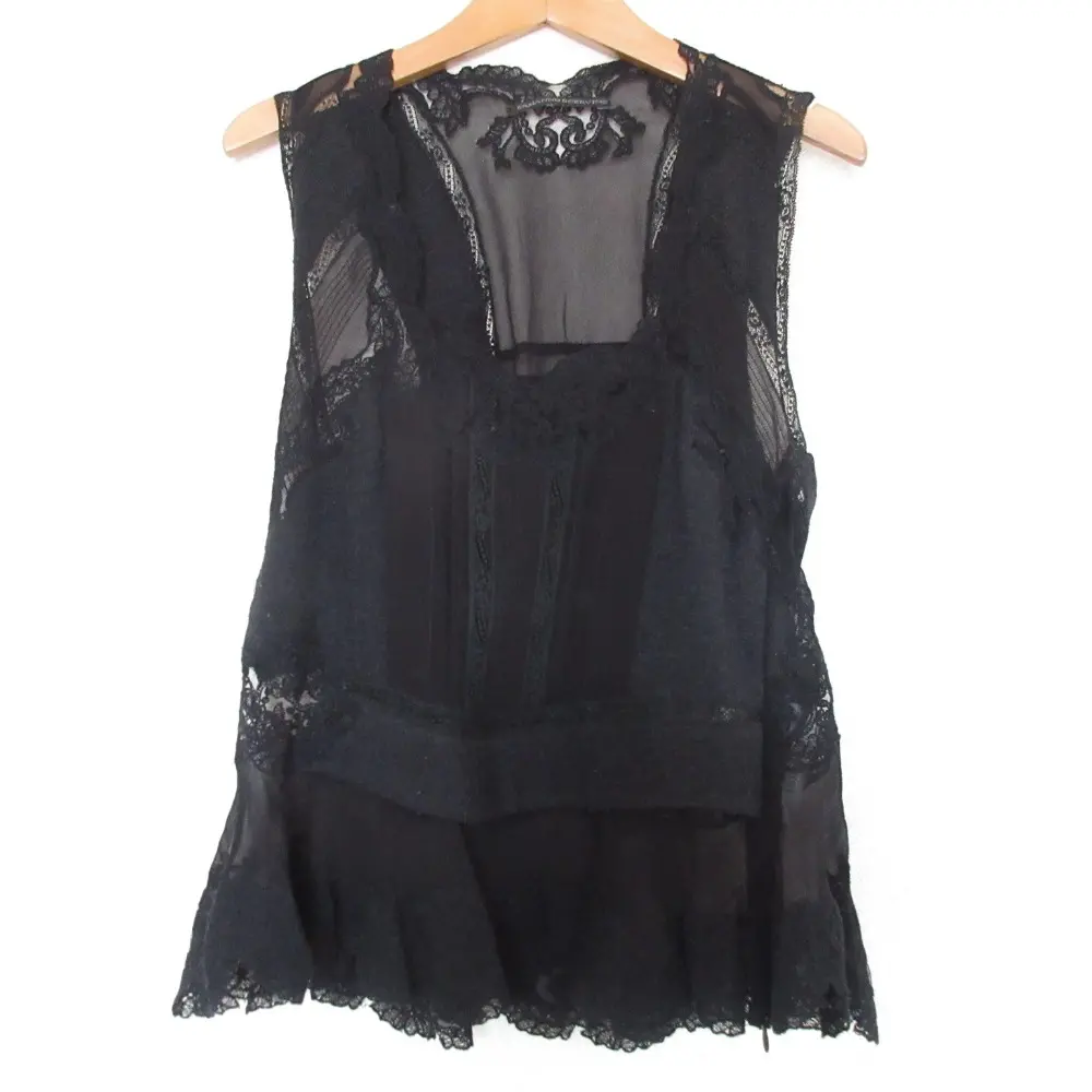 ERMANNO SCERVINO エルマノシェルビーノ ハイネック 長袖 レース