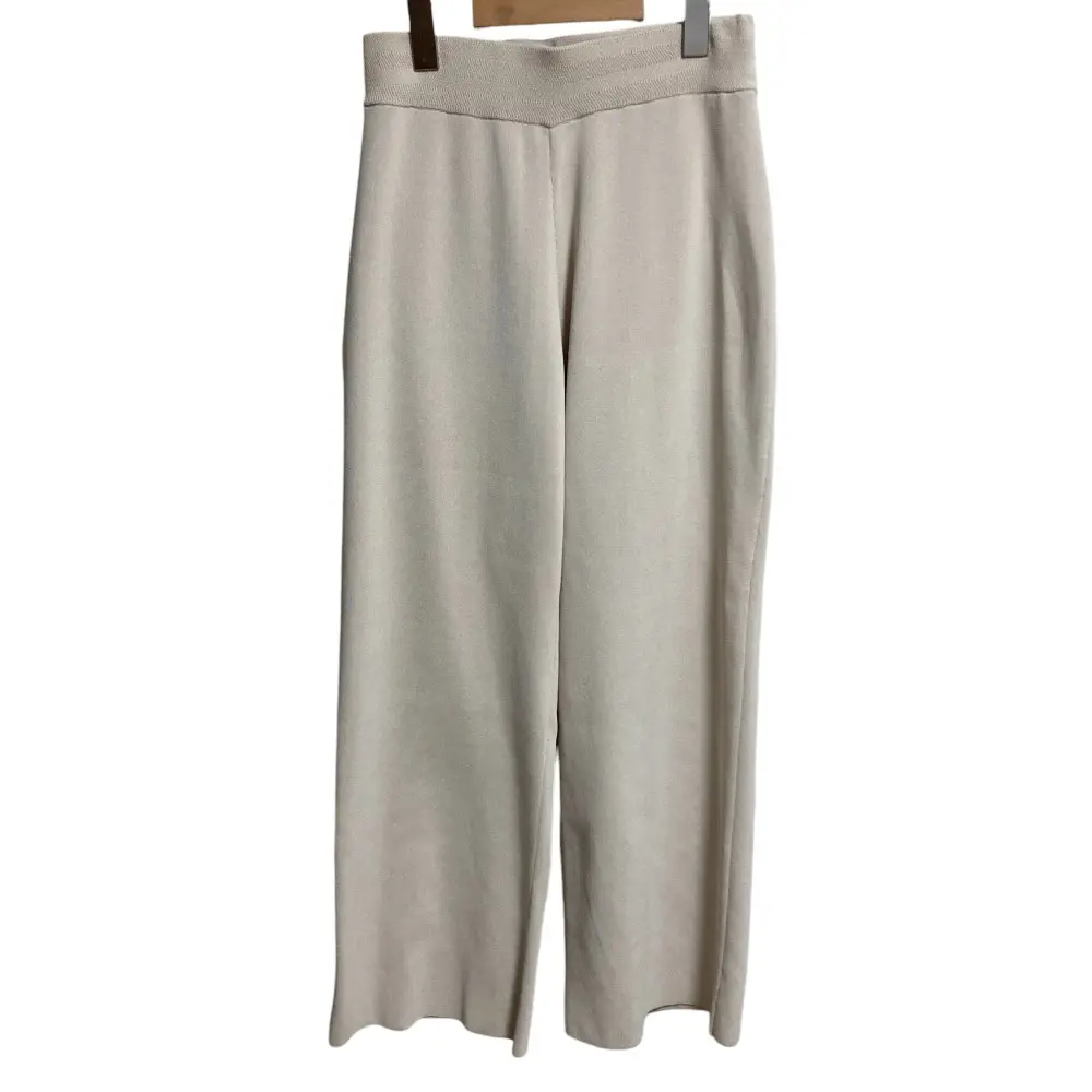 ESTNATION エストネーション ストレッチ ニットイージーパンツ サイズ38 ライトベージュ