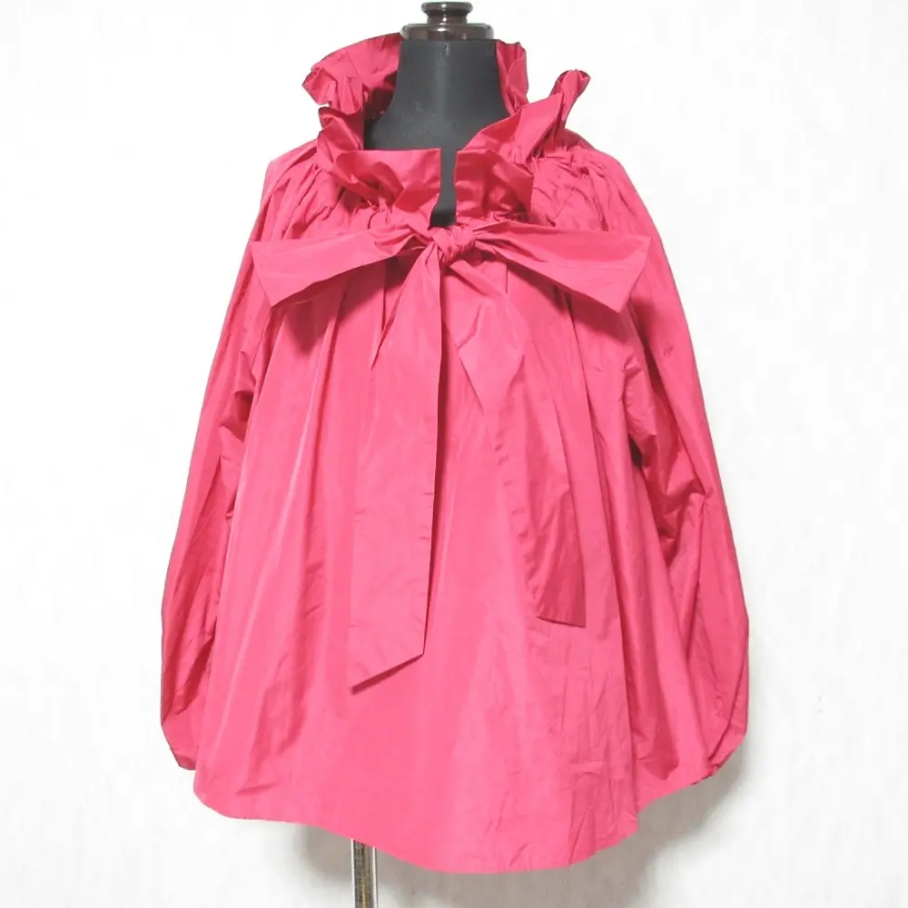 ESTNATION エストネーション タフタリボンブラウス プルオーバー 22-109-10-120276 サイズF ピンク