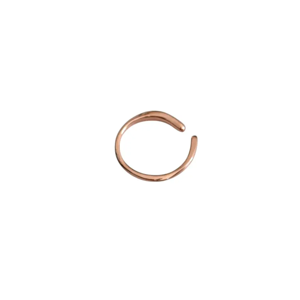 ete エテ 925SV 片耳 イヤーカフ アクセサリー ピンクゴールドカラー