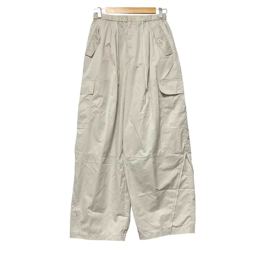 23SS ETRE TOKYO エトレトウキョウ ナイロン ワークパンツ 1223120002 サイズM アイボリー の買取実績【2026年3月買取】