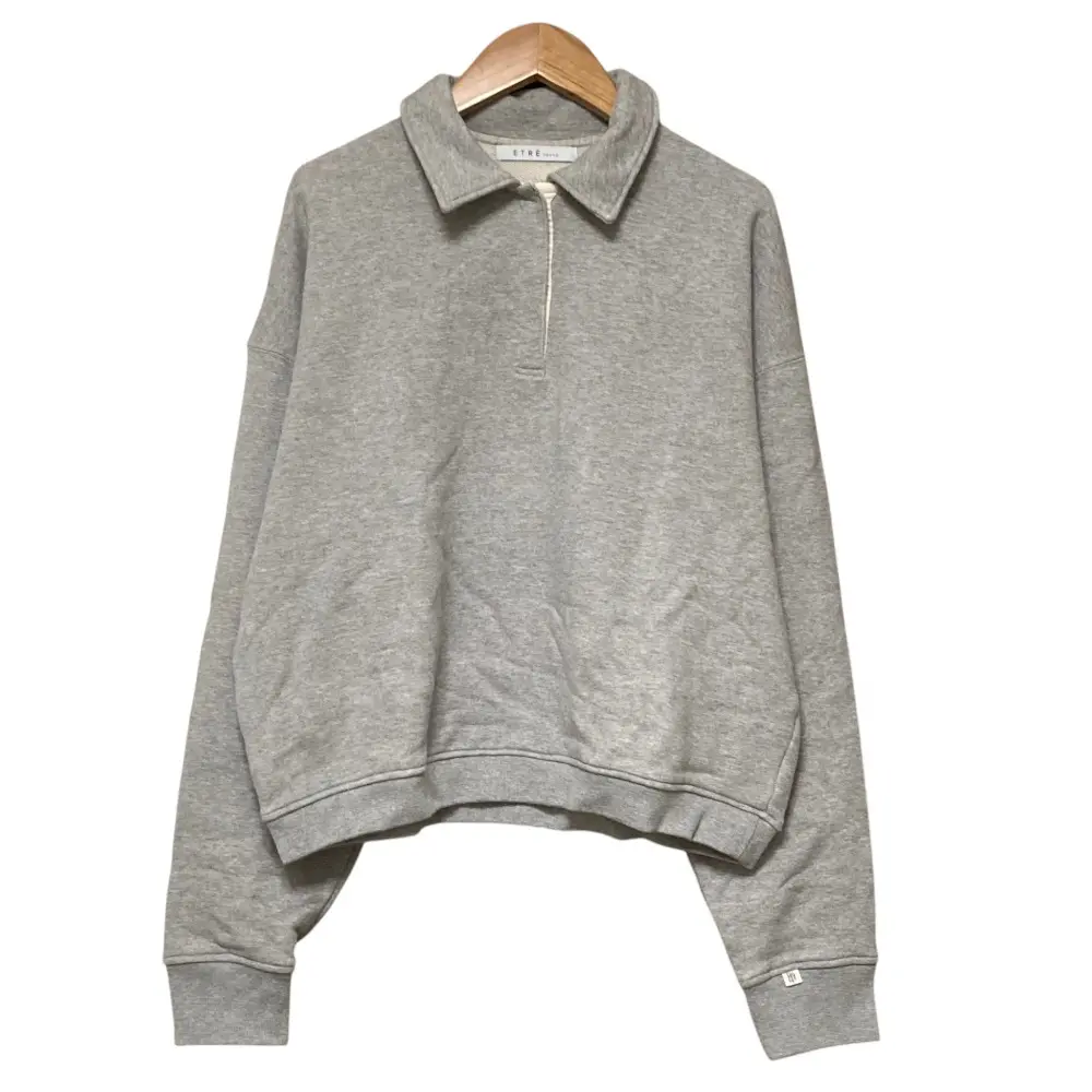 24AW ETRE TOKYO エトレトウキョウ コンフィーポロスウェットプルオーバー トレーナー 1224512108 F グレーの買取実績【2026年3月買取】