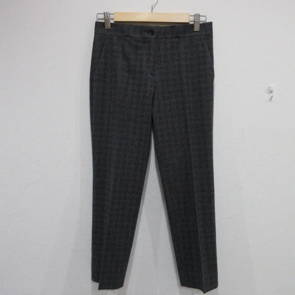 ETRO エトロ 総柄 ストレッチ スラックスパンツ サイズ36 グレー
