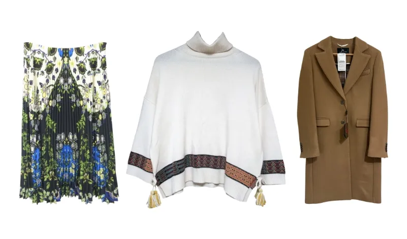 ETRO（エトロ）の近年アイテムは高価買取のポイントが高いです