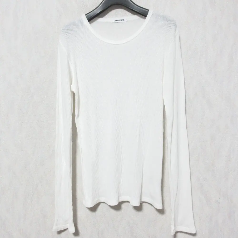 23AW EVERYDAY I LIKE. エブリデイアイライク ドゥーズィーエムクラス リブカットソー テレコ ロングスリーブ プルオーバー