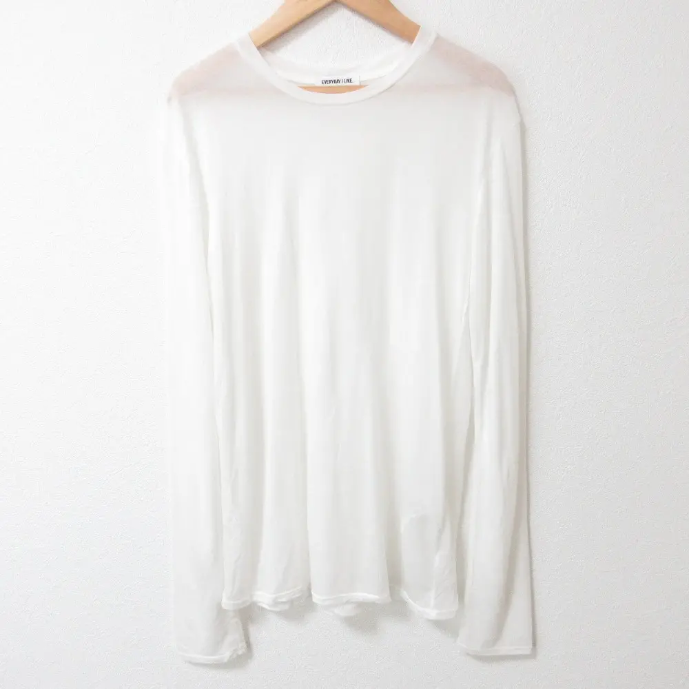 24AW EVERYDAY I LIKE. エブリデイアイライク ドゥーズィエムクラス Bet Tシャツ ホワイト