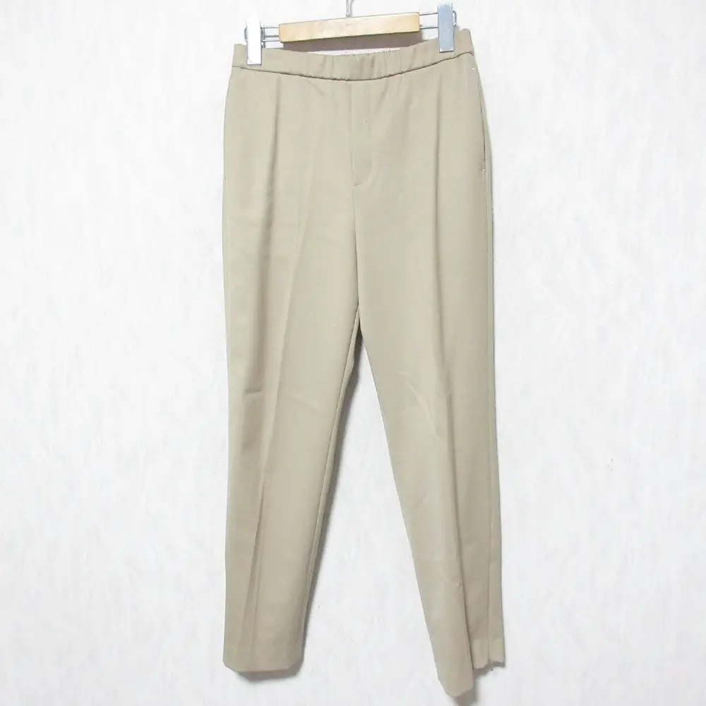 EVERYDAY I LIKE. エブリデイアイライク ドゥーズィエムクラス ジップパンツ テーパードパンツ サイズ38 ベージュ