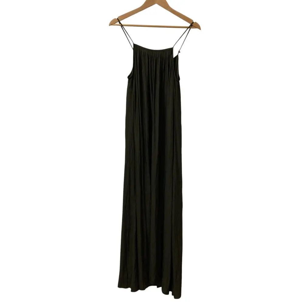 EVERYDAY I LIKE エブリデイアイライク ドゥーズィエムクラス sun dress ロング マキシ丈 キャミソールワンピース カーキ