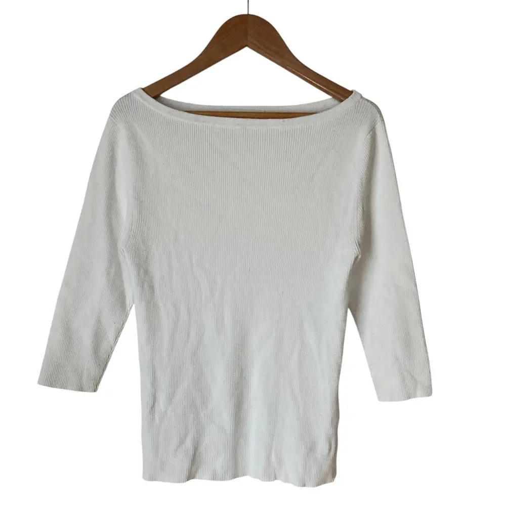 25SS EVERYDAY I LIKE Deuxieme Classe エヴリデイアイライク ドゥーズィエムクラス Eloise ニットカットソー ホワイト