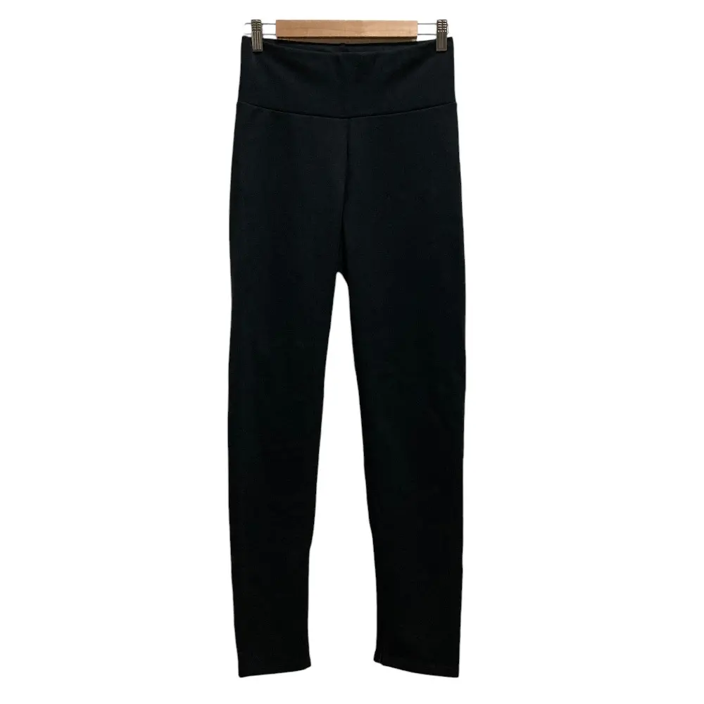 26SS EVERYDAY I LIKE. Deuxieme Classe エブリデイアイライク ドゥーズィエムクラス Warm Zip レギンス パンツ 38 ブラック