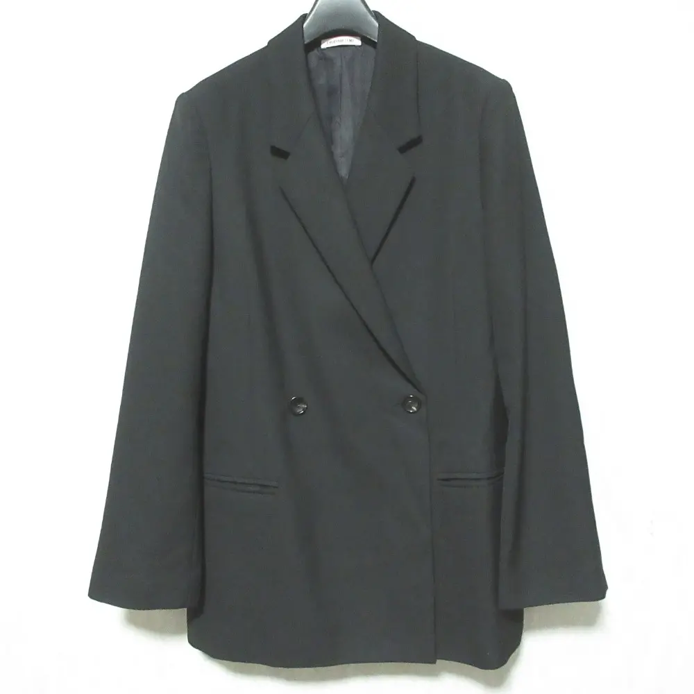 エブリデイアイライク ドゥーズィエムクラス Oversized Jacket テーラードジャケット 21010500804030 ブラック