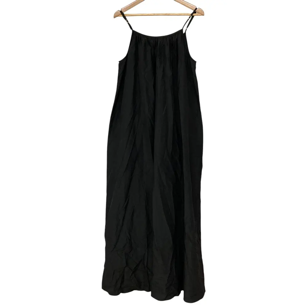 EVERYDAY I LIKE エブリデイアイライク ドゥーズィエムクラス Co/Ny Camisole ドレス ロングワンピース ブラック