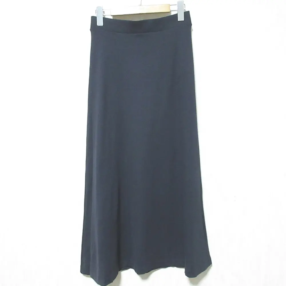 25SS EVERYDAY I LIKE エブリデイアイライク ドゥーズィエムクラス New Jersey Flare スカート 25060500802010 38 ネイビー