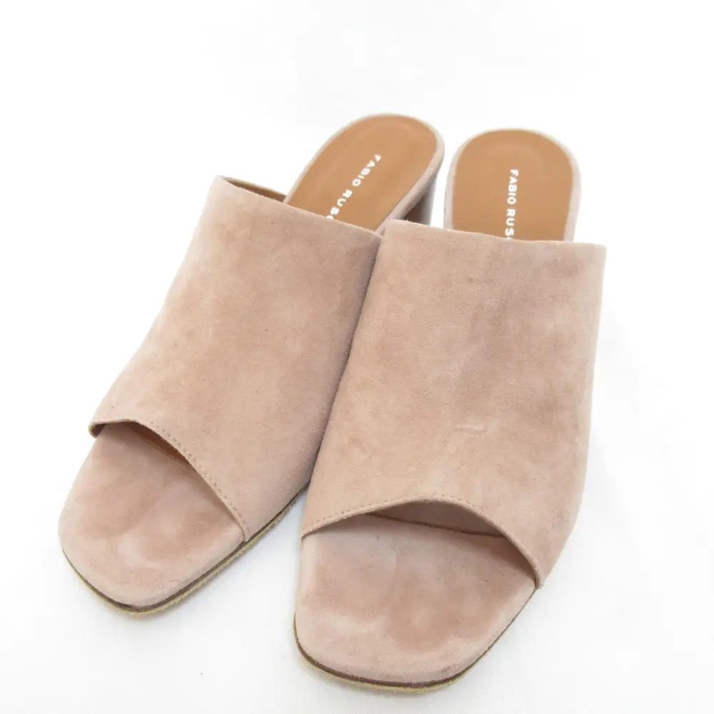 FABIO RUSCONI ファビオルスコーニ スエード タッセル フラット