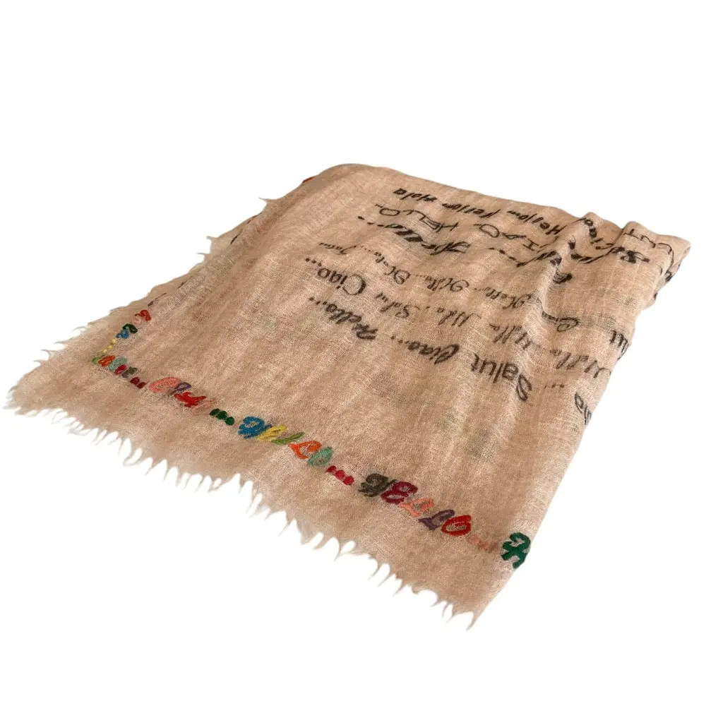 Faliero Sarti ファリエロサルティ カシミア×モダール×シルク