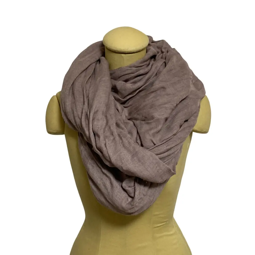 Faliero Sarti ファリエロサルティ カシミヤブレンドモダール大判ストール パープル