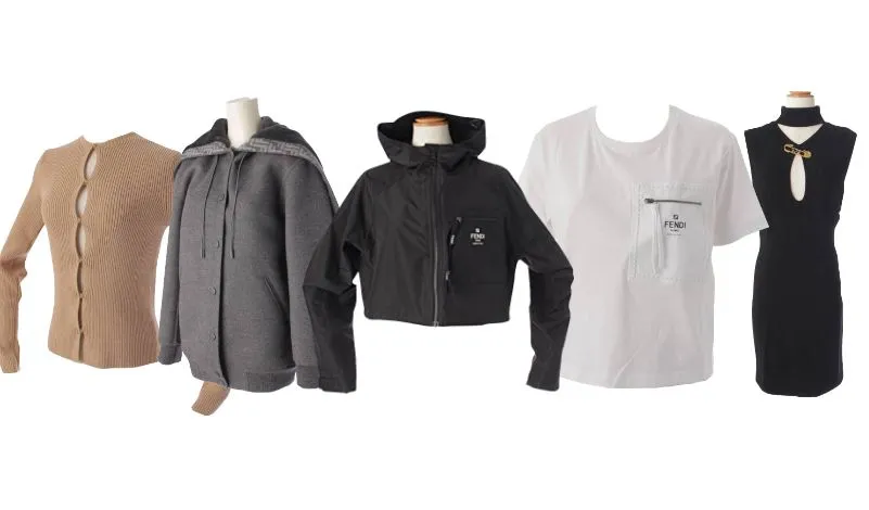 FENDI(フェンディ)の近年の洋服は高価買取のポイントが高いです