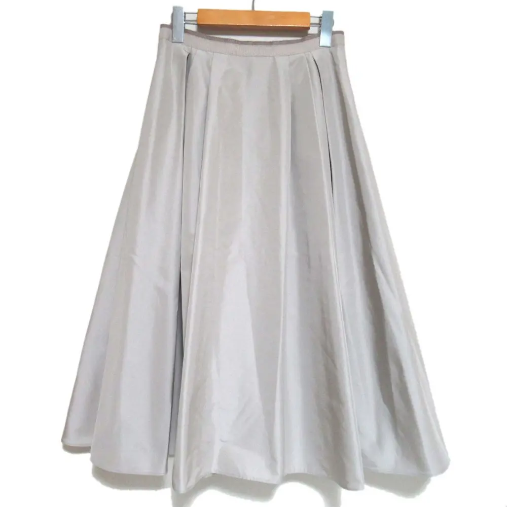 FOXEY BOUTIQUE フォクシー ブティック シルク 中綿 タック フレア