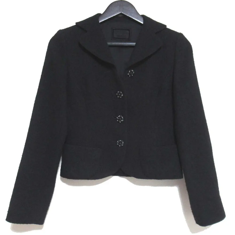 FOXEY BOUTIQUE フォクシーブティック Tweed Jacket Snow Flake