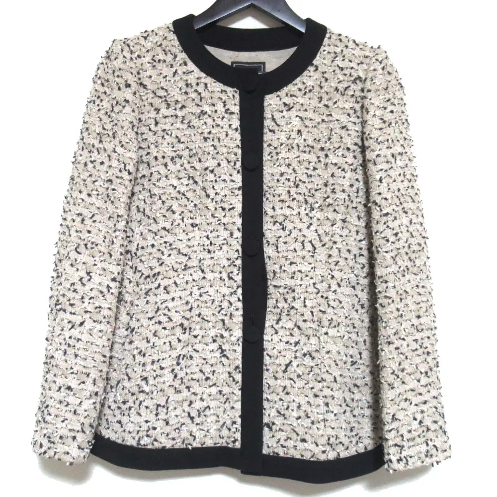 FOXEY BOUTIQUE フォクシーブティック Tweed Jacket Snow Flake