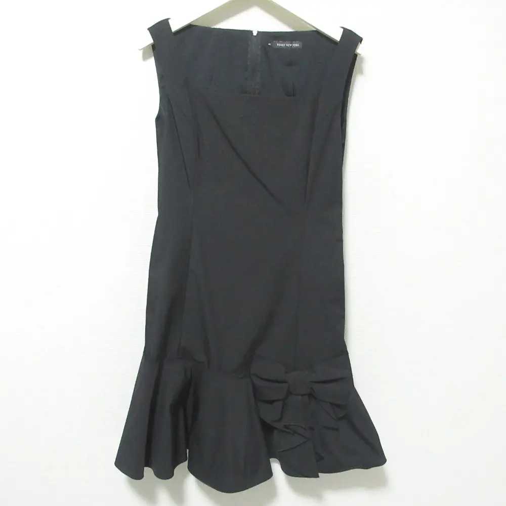 FOXEY NEW YORK フォクシーニューヨーク リボン スクエアネック