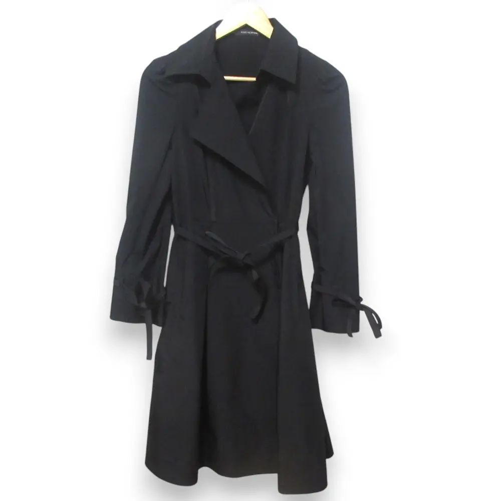 美品✨フォクシー ニューヨーク　 ダブル　フレア コート　ワンピース 40 FOXEY NEW YORK - 美品✨フォクシー ニューヨーク ダブル フレア