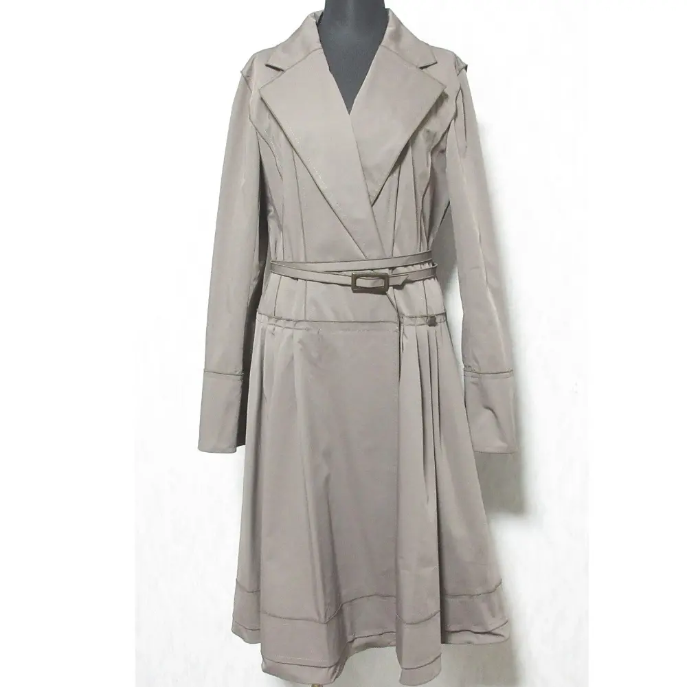 FOXEY NEW YORK フォクシーニューヨーク RAINY COAT ノーカラータック