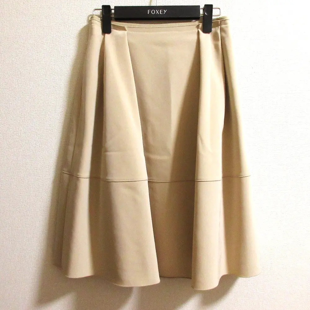 FOXEY NEW YORK フォクシーニューヨーク サイドタック バロンスカート