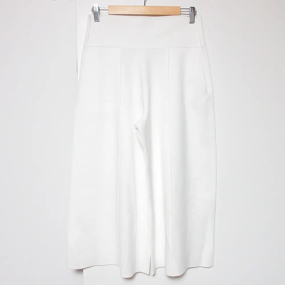 FOXEY NEW YORK フォクシーニューヨーク Valeriane ニットパンツ 42907 サイズ42 ホワイト