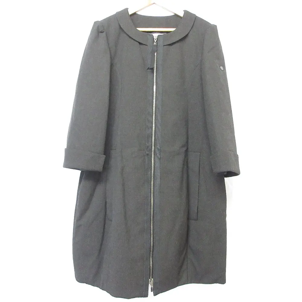 FOXEY NEWYORK フォクシーニューヨーク タキシードコクーン クッションコート 38 グレー