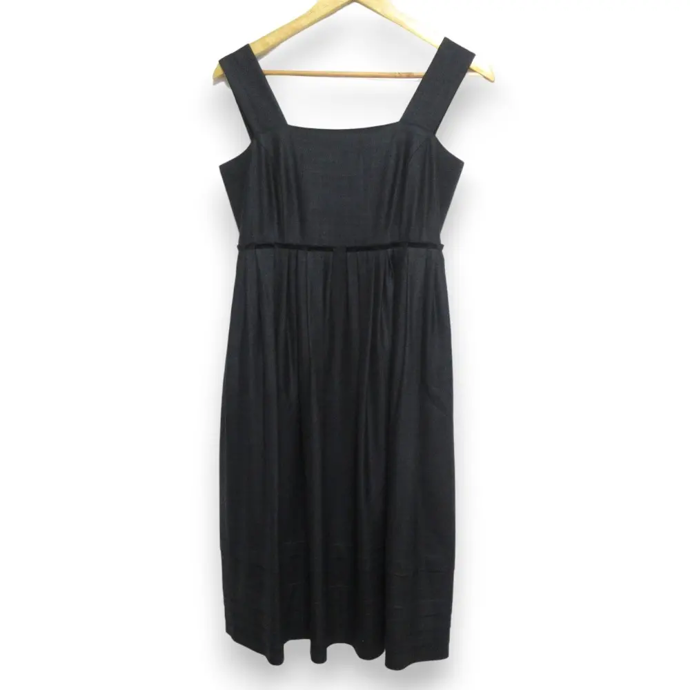 FOXEY NEW YORK フォクシーニューヨーク Dress Josephine ノースリーブ ミモレ丈ドレス ワンピース サイズ38 ブラックの買取実績【2025年8月買取】