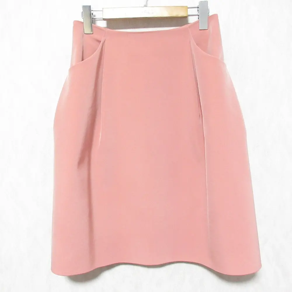FOXEY NEW YORK フォクシー ニューヨーク イリプスフレアースカート 36424 40 ピンク