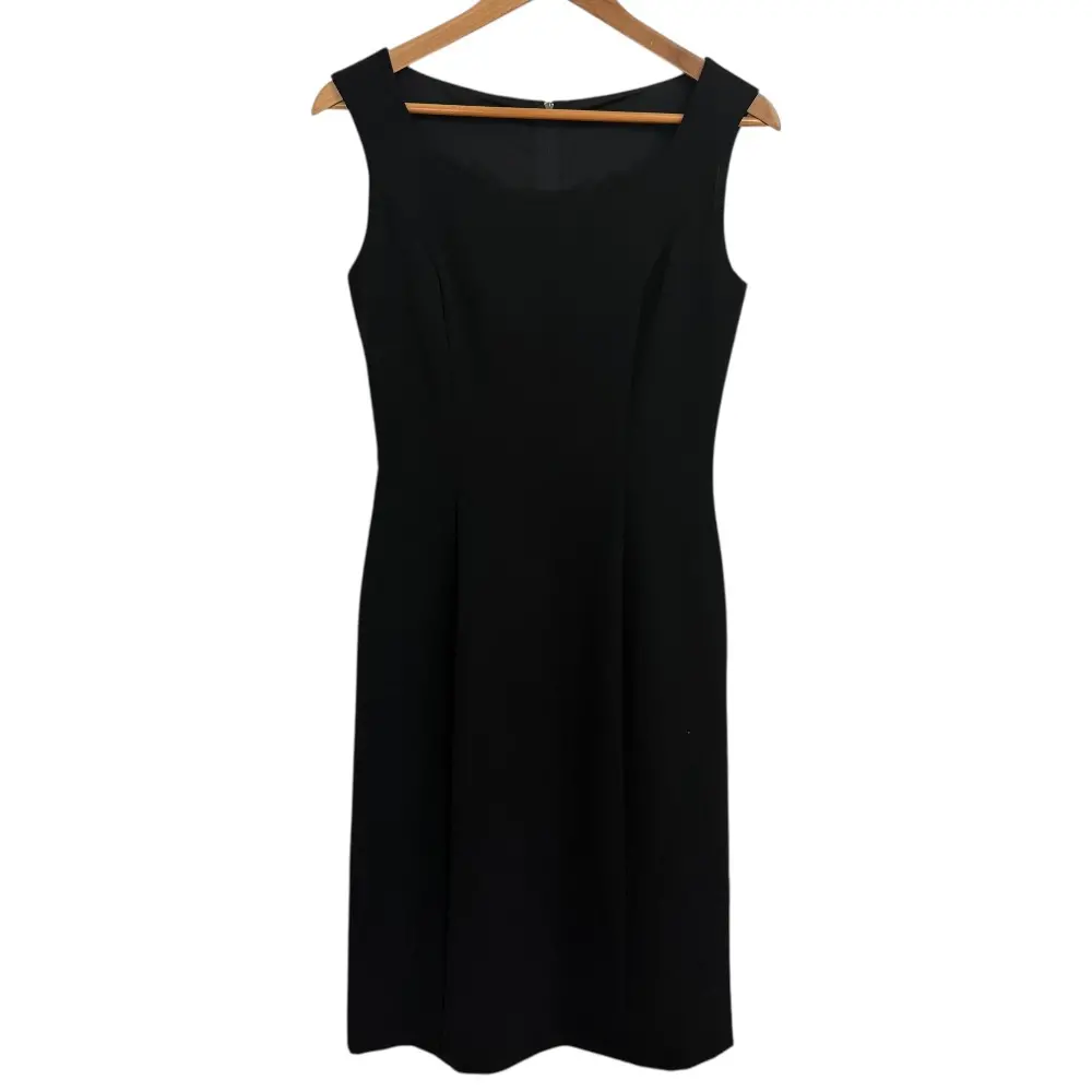 FOXEY NEW YORK フォクシーニューヨーク ストレッチ ノースリーブ ワンピース 29326 サイズ38 ブラック