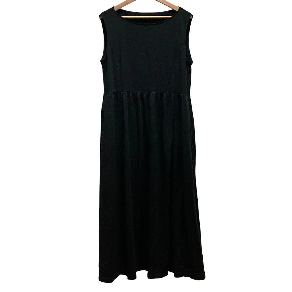 FOXEY NEW YORK フォクシーニューヨーク アレーズ ノースリーブ ワンピース 43743 サイズ42 ブラック
