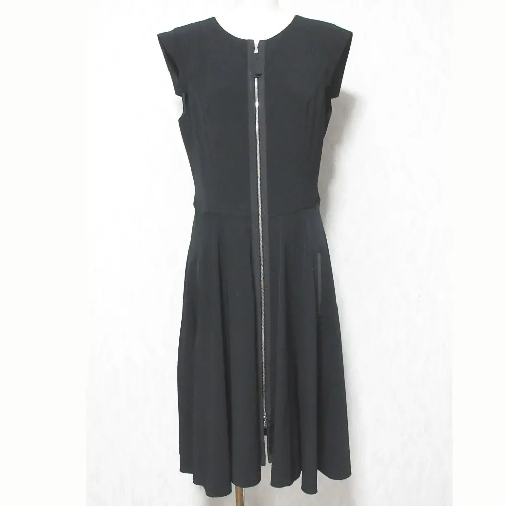 FOXEY NEW YORK フォクシーニューヨーク ジップアップフィット＆フレアワンピース 29218 40 ブラック