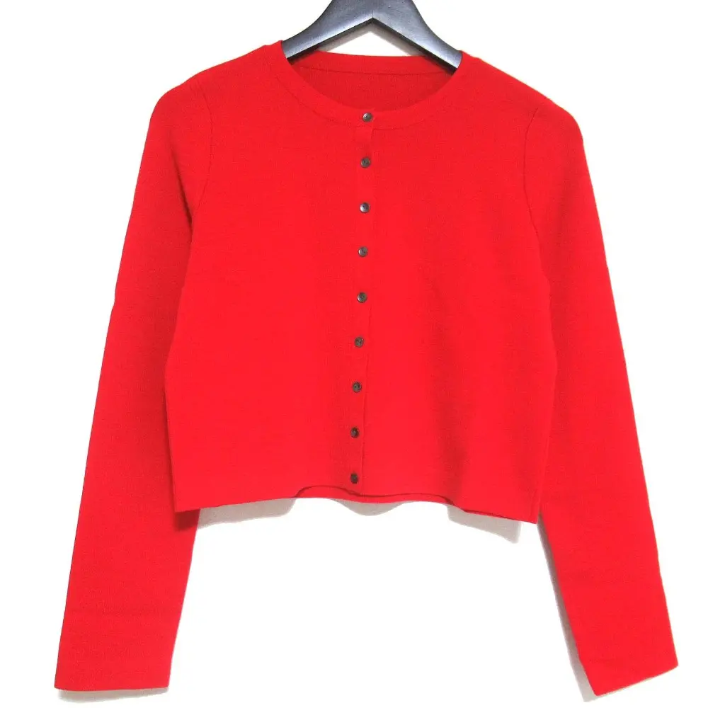 FOXEY フォクシー EVERY DAY CARDIGAN エブリディカーディガン ニットカーディガン 39584 40サイズ レッド